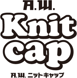 [Logo]A.W. ニットキャップ